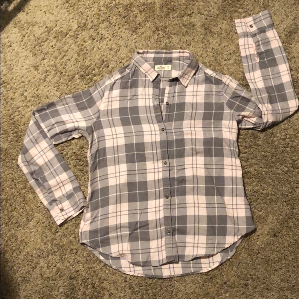Hollister Flannel Button Up (M)